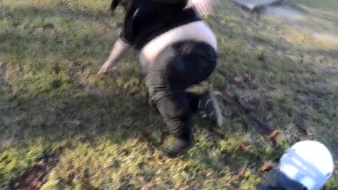 Snowboard Skate Fail