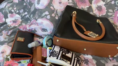 My first What's in my Bag for 2019. Valentina Satchel