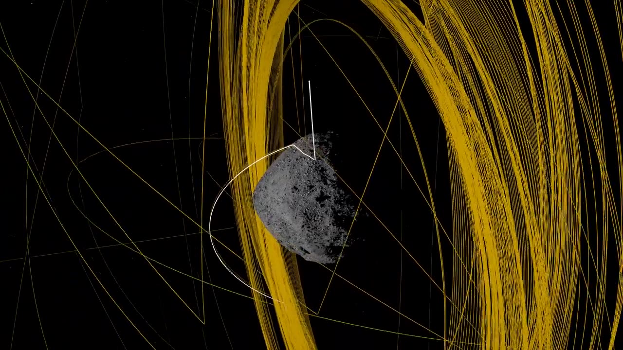 OSIRIS-REx Slings Orbital Web Around Asteroid to Capture Sample By NASA