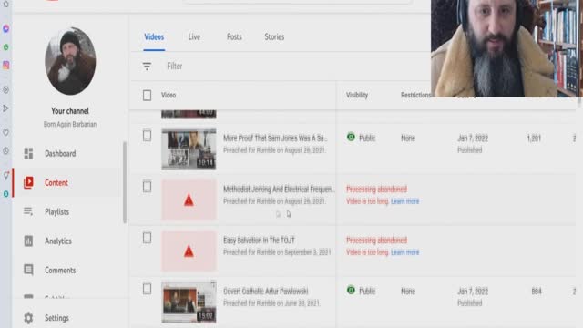 YouTube Has Already Banned Me!