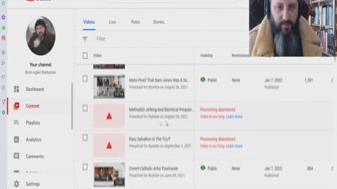 YouTube Has Already Banned Me!