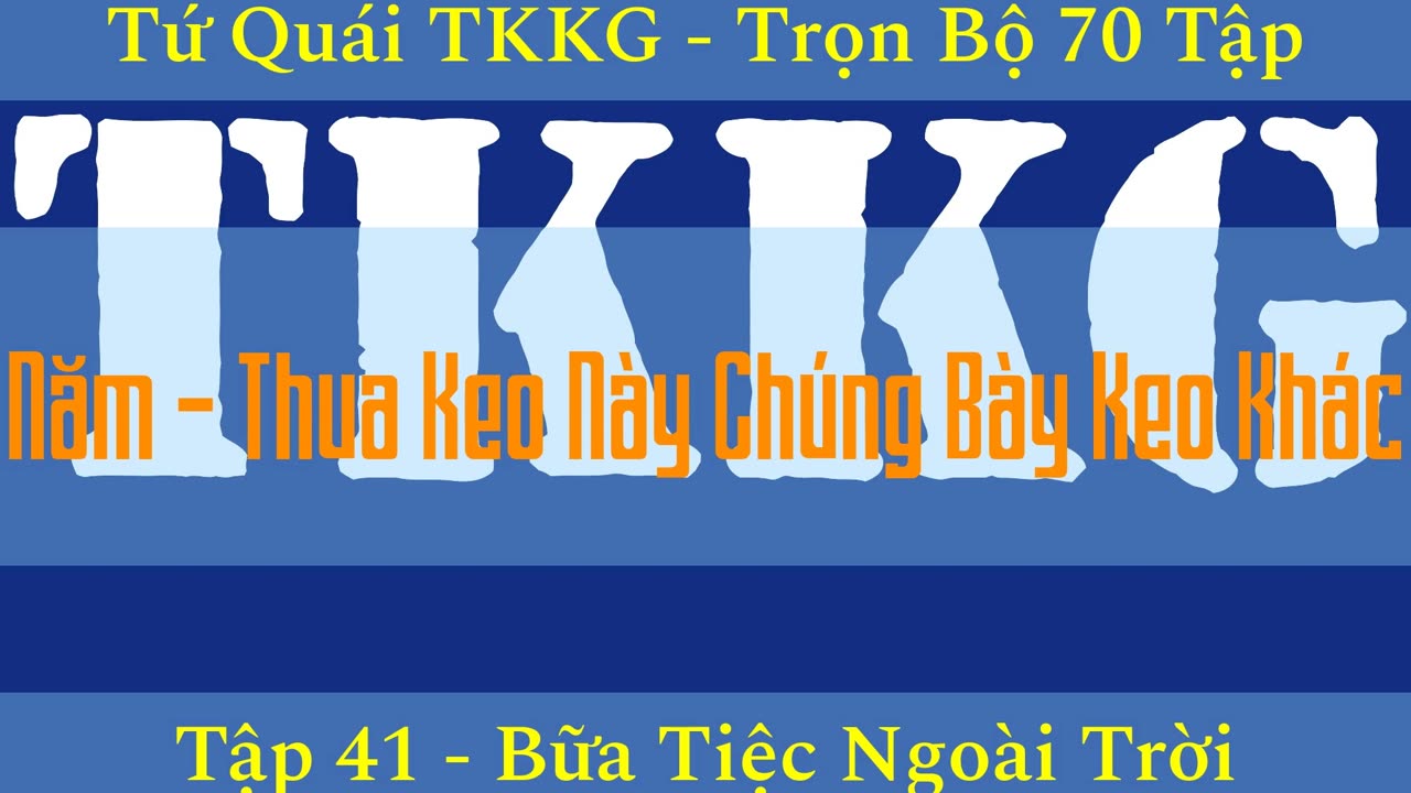 Tứ Quái TKKG ♦ Trọn Bộ 70 Tập ♦ Tập 41 - Bữa Tiệc Ngoài Trời ♦ Sách Nói ♦ Minh Nguyệt Đọc