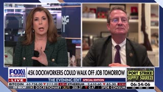 Burchett joins Fox Business on dockworker strike along East and Gulf coasts