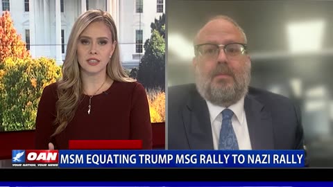 MSM Equating Trumps MSG Rally To Nazi Rally