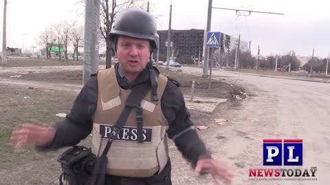 First Western Journalist In Russia & DPR Controlled Mariupol