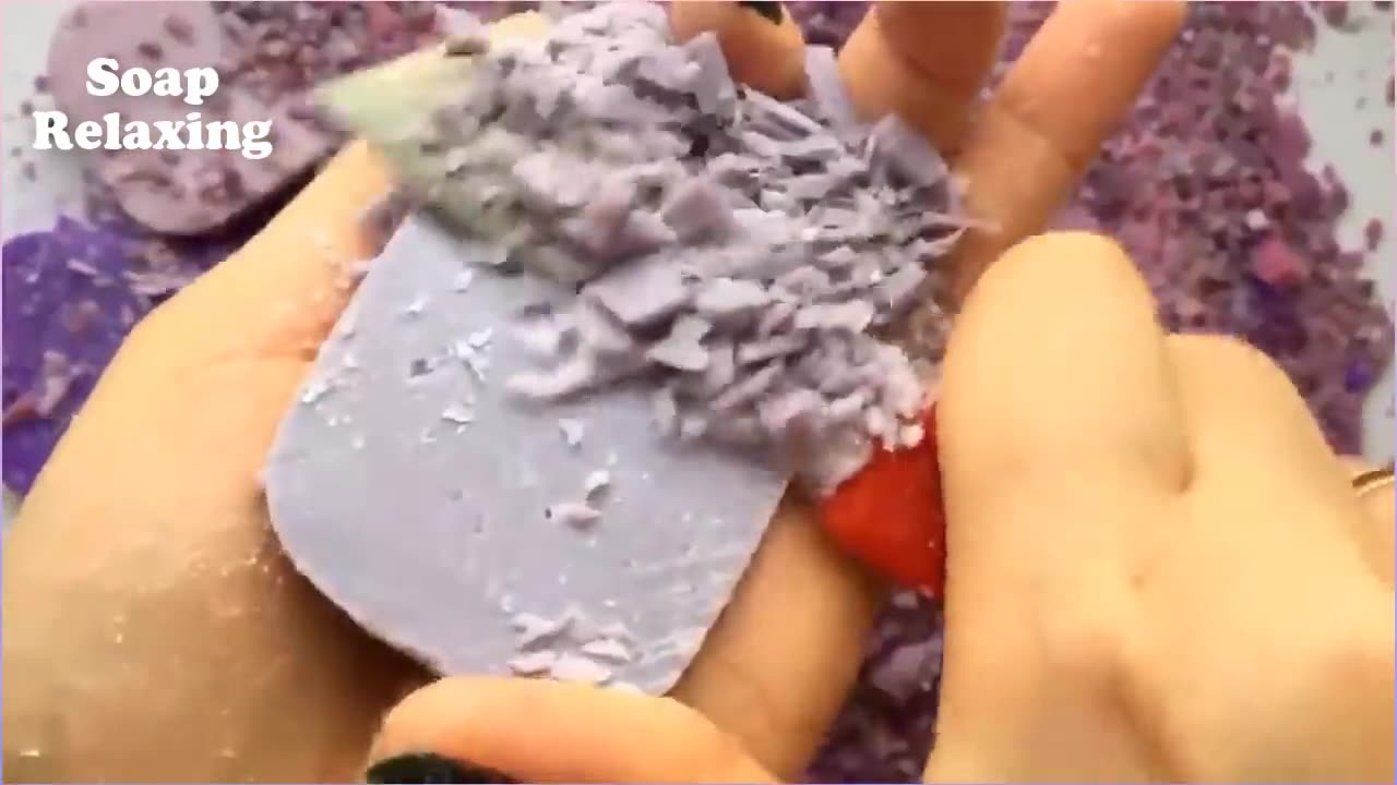 ASMR Soap Cutting