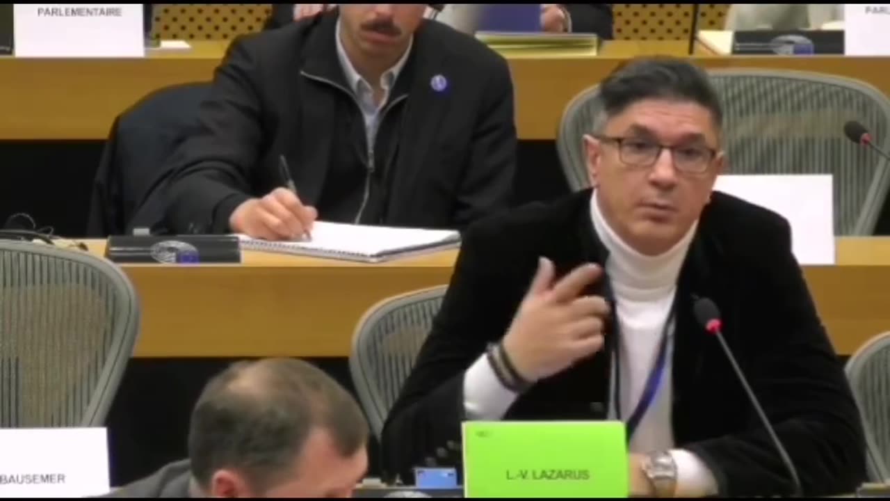 Luis Lazarus în Parlamentul European - 03 decembrie 2024 - ora 11:36