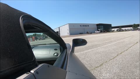 Lamborghini ride at the Air Show