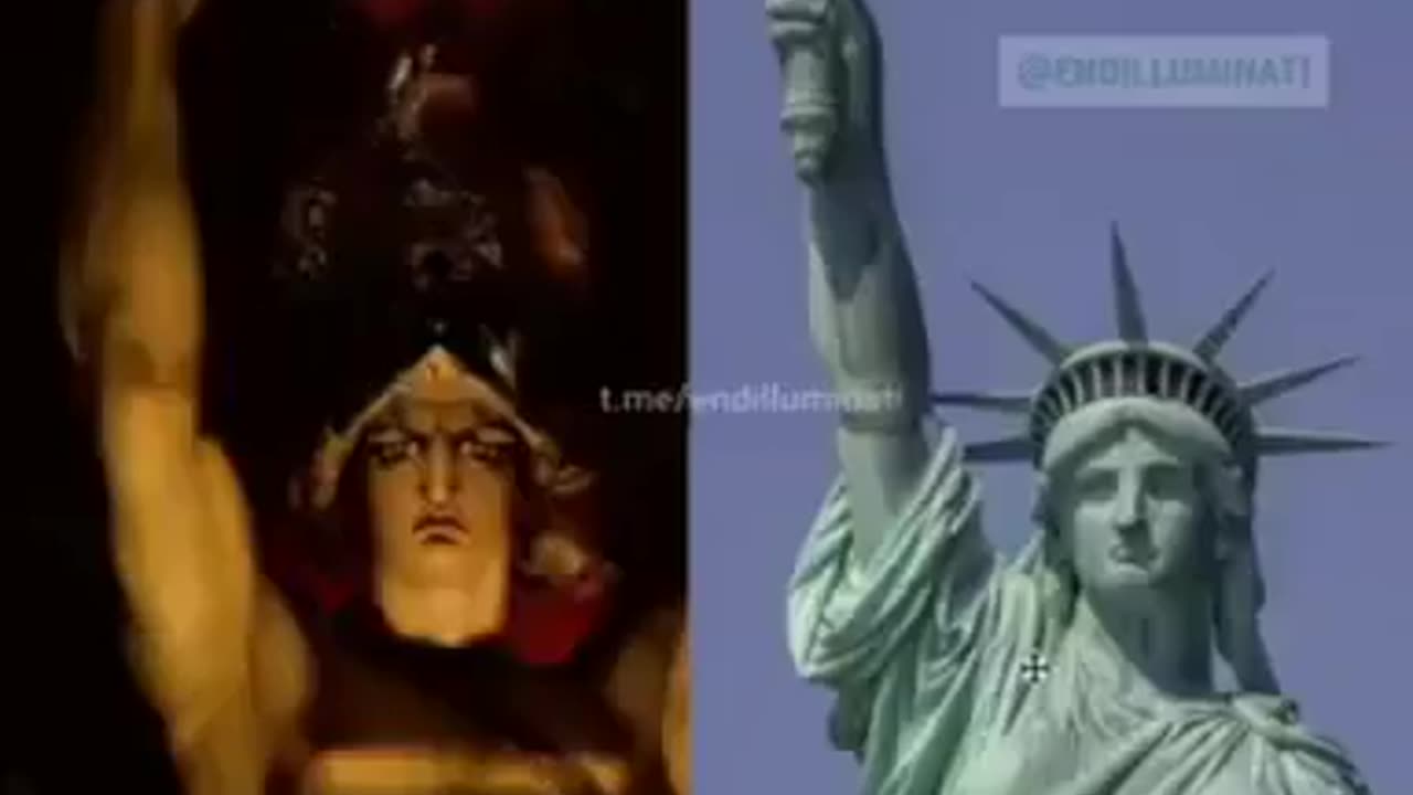 THE STATUE OF LIBERTY IS LUCIFER