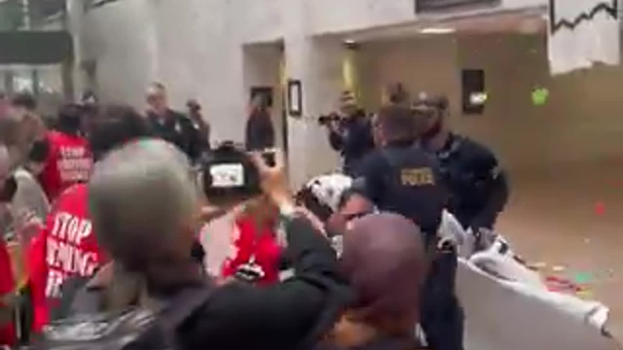 Insurrection happening right now in the Senate building.. Where do they