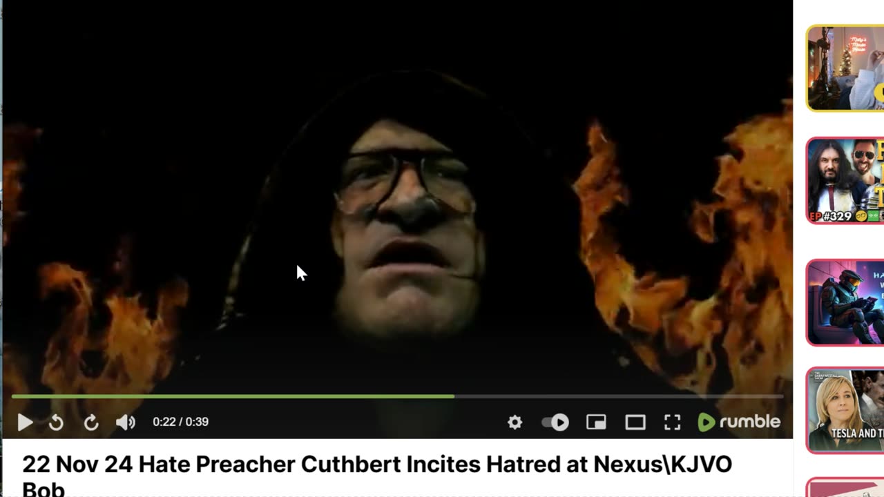 22 Nov 24 Hate Preacher John Ryan La Fleur Incites Hatred Toward Bill and Bob