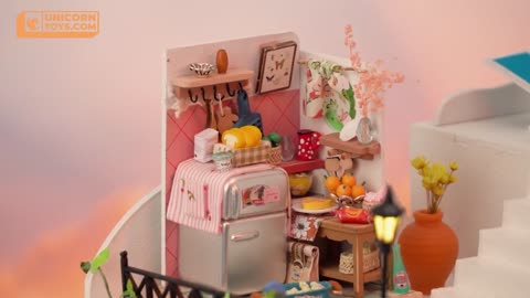 Tiny Miniature Dollhouse | Canada Robotime Rolife | DIY Miniatures Kit DS015/016/017/018