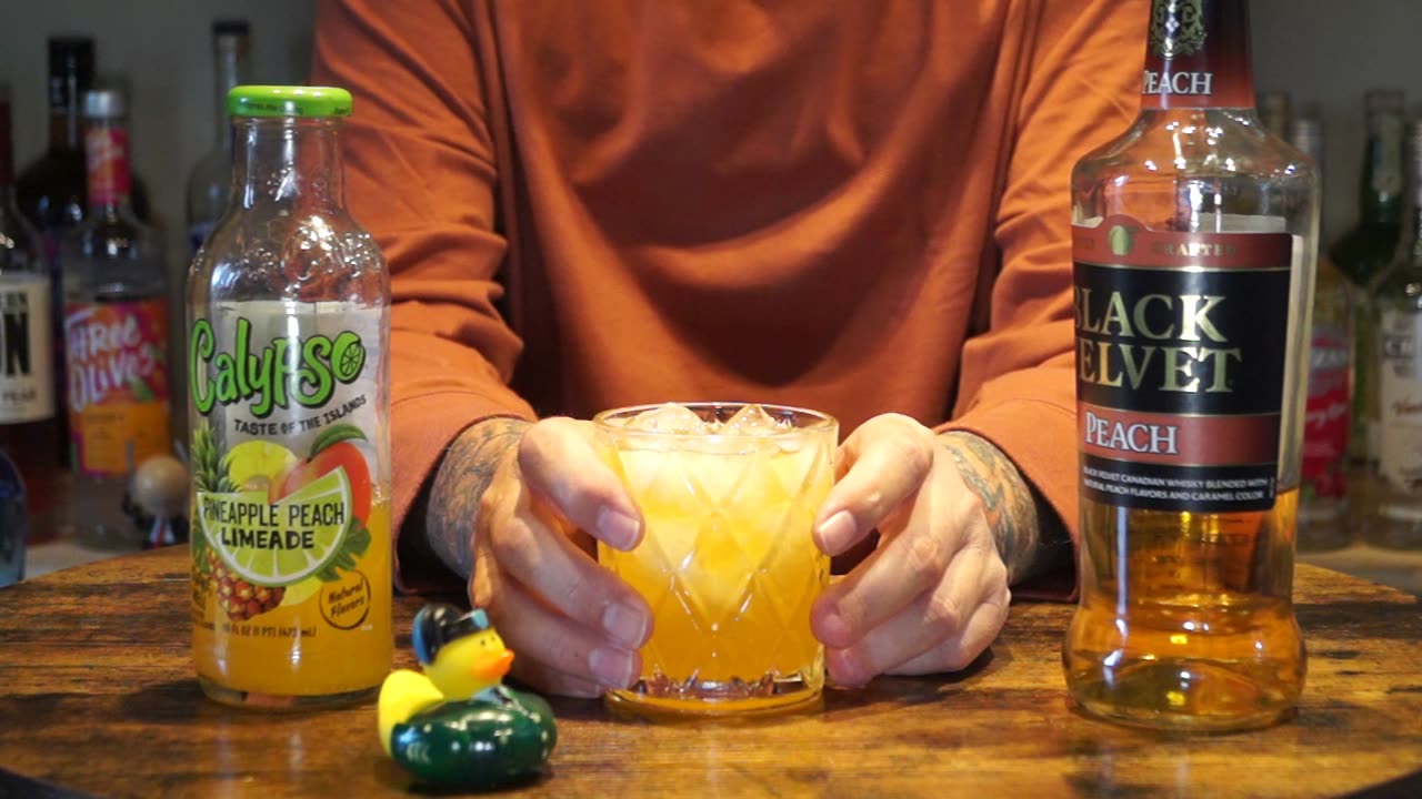 Richard Shaw - Black Velvet Peach Whiskey & Calypso Pineapple Peach LImeade