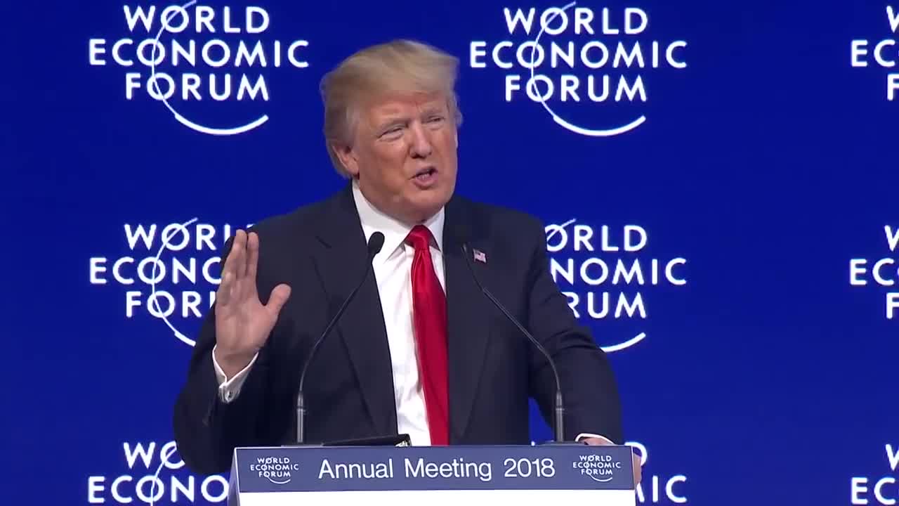 Donald Trump World Economics Forum