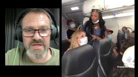 Racist on a plane