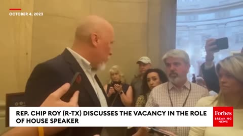 'BETTER DAMN WELL BE'- CHIP ROY ISSUES STERN WARNING TO FELLOW REPUBLICANS OVER SPEAKER POSITION