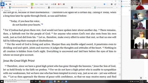 Hebrews 03 Bible Study