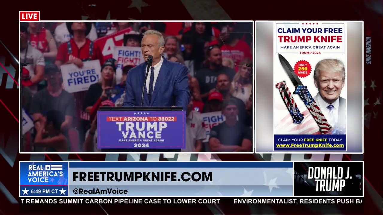 Watch RFK Jr. Get MASSIVE Cheers from Trump Supporters