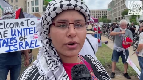 Anti-Israel protesters reveal their hopes for Gaza, feelings toward Kamala Harris