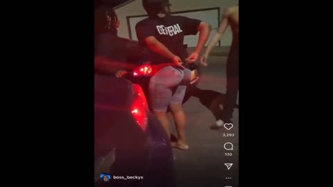 Woman Gets a Smacked Down