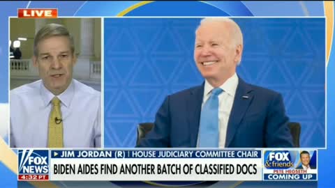 Jim Jordan Has A Ton Of Questions About Biden's Classified Documents Scandal