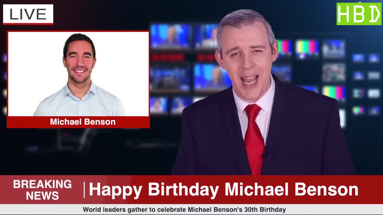 #Bracking news today is the #birthday of michael benson wish by president #Joe bidon's.