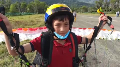 Parapente para niños