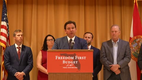 Gov. Ron DeSantis Signs Freedom First Budget