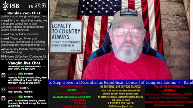 2022-08-22 15:00 EDT - The Common Sense Show: Guest Kari Donovan @3:30P ET with Derek & PATRIOTski