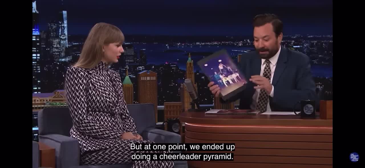 Jimmy Fallon talks with Taylor swift about her new album