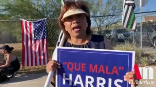 Trump Supporters TROLL Kamala As She Visits Border For First Time As VP