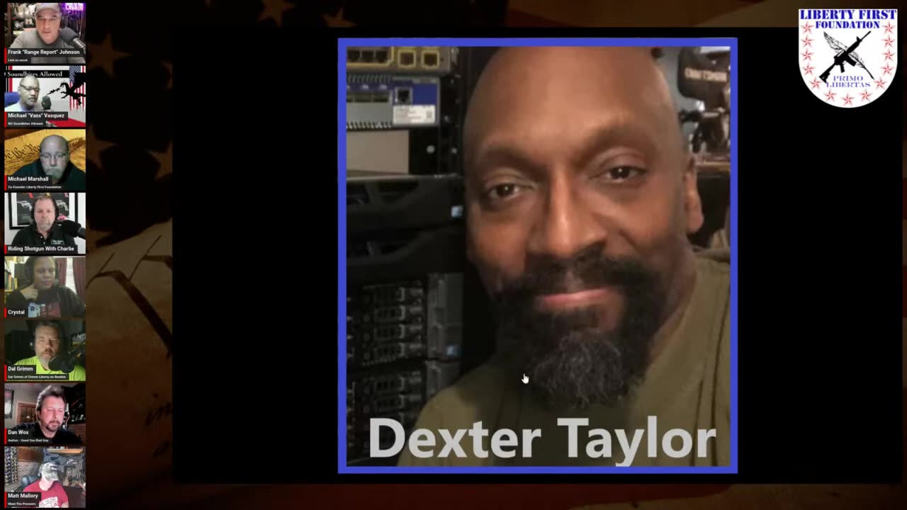 Wednesday Roundtable: #DexterTaylor live from prison on NYS gun law abuse