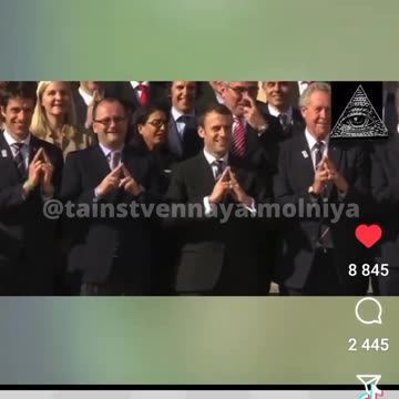 Macron és támogatói