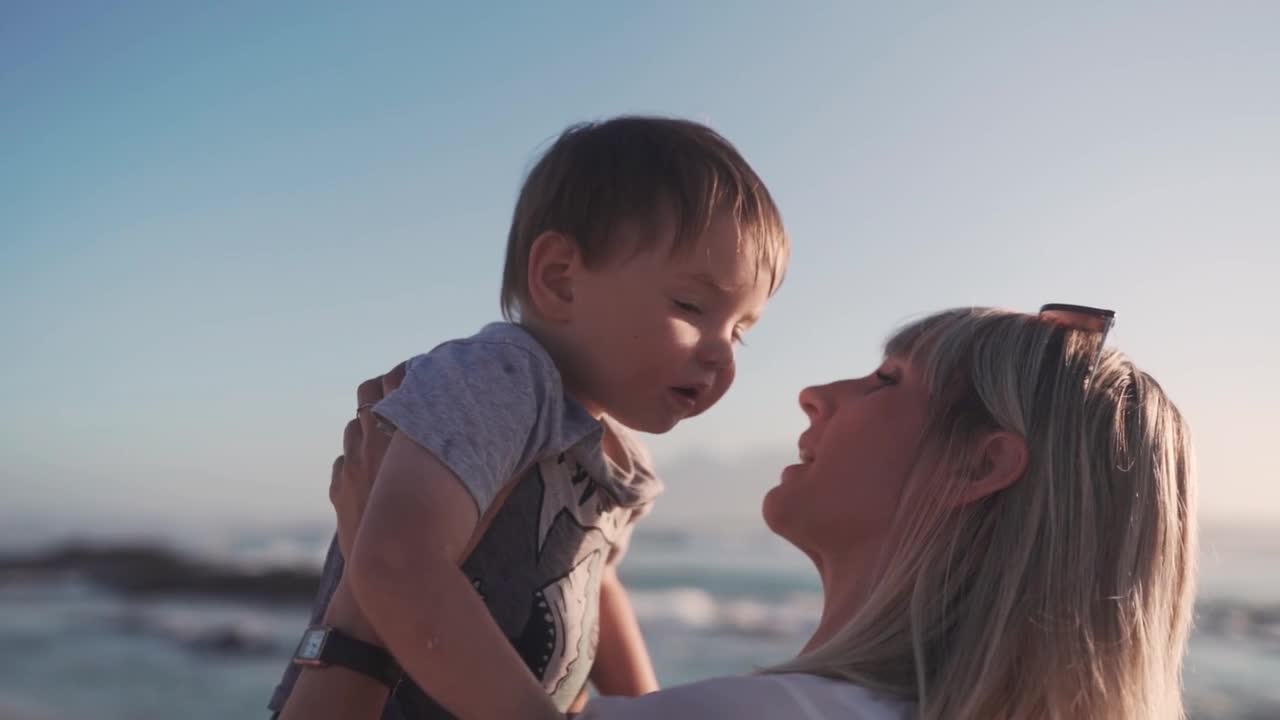 Mother's love for her child