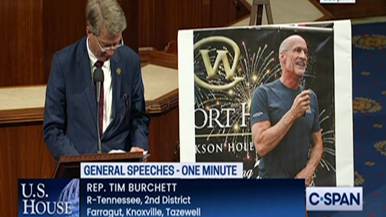 Rep. Burchett honors the life of Bill Baxter on the House floor