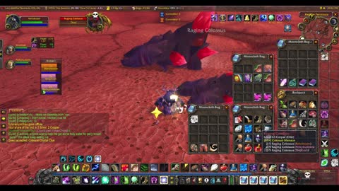 WoW Burning Crusade Druid and Paladin (wife) riding around the land