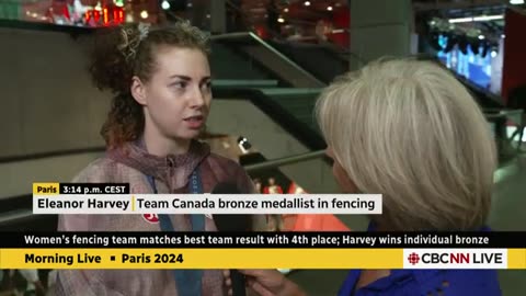 Bronze medallist Eleanor Harvey hopes for more support for fencing