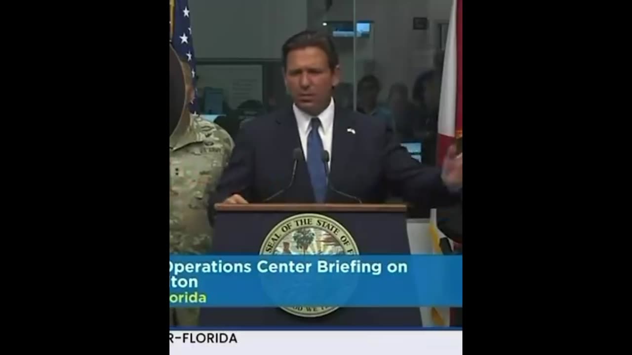 Ron DeSantis just dropped the 🎤 on FEMA