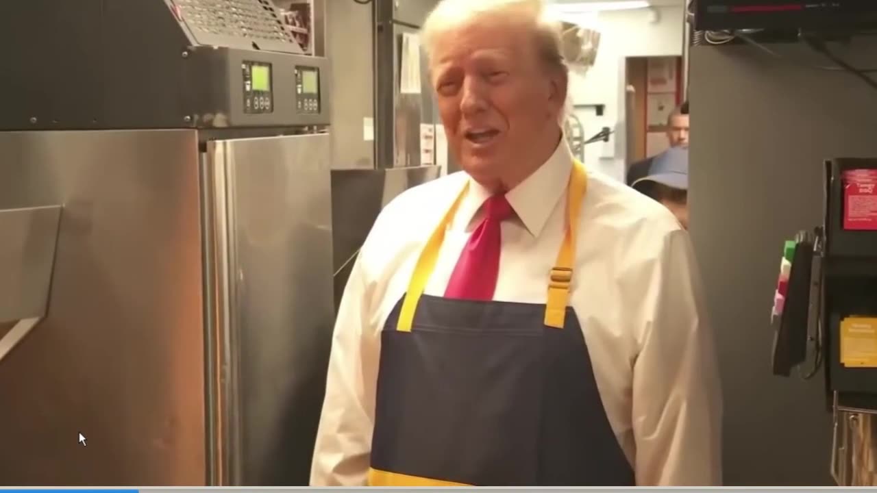 Play-by-Play: Donald Trump the fry guy