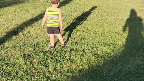 Smooth dancing toddler