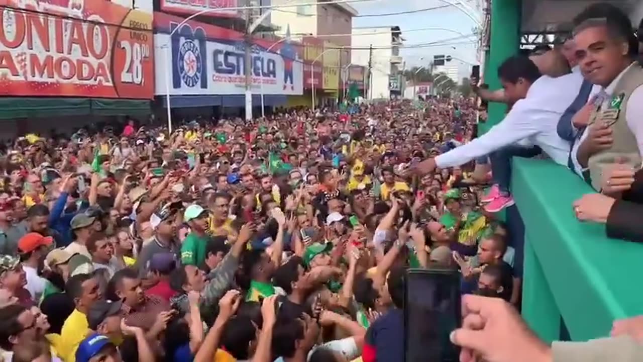 A cada dia que passa mostramos ao mundo que o Bolsonaro não perdeu as eleições, Foi roubado pela NOW. É o presidente legítimo do povo.