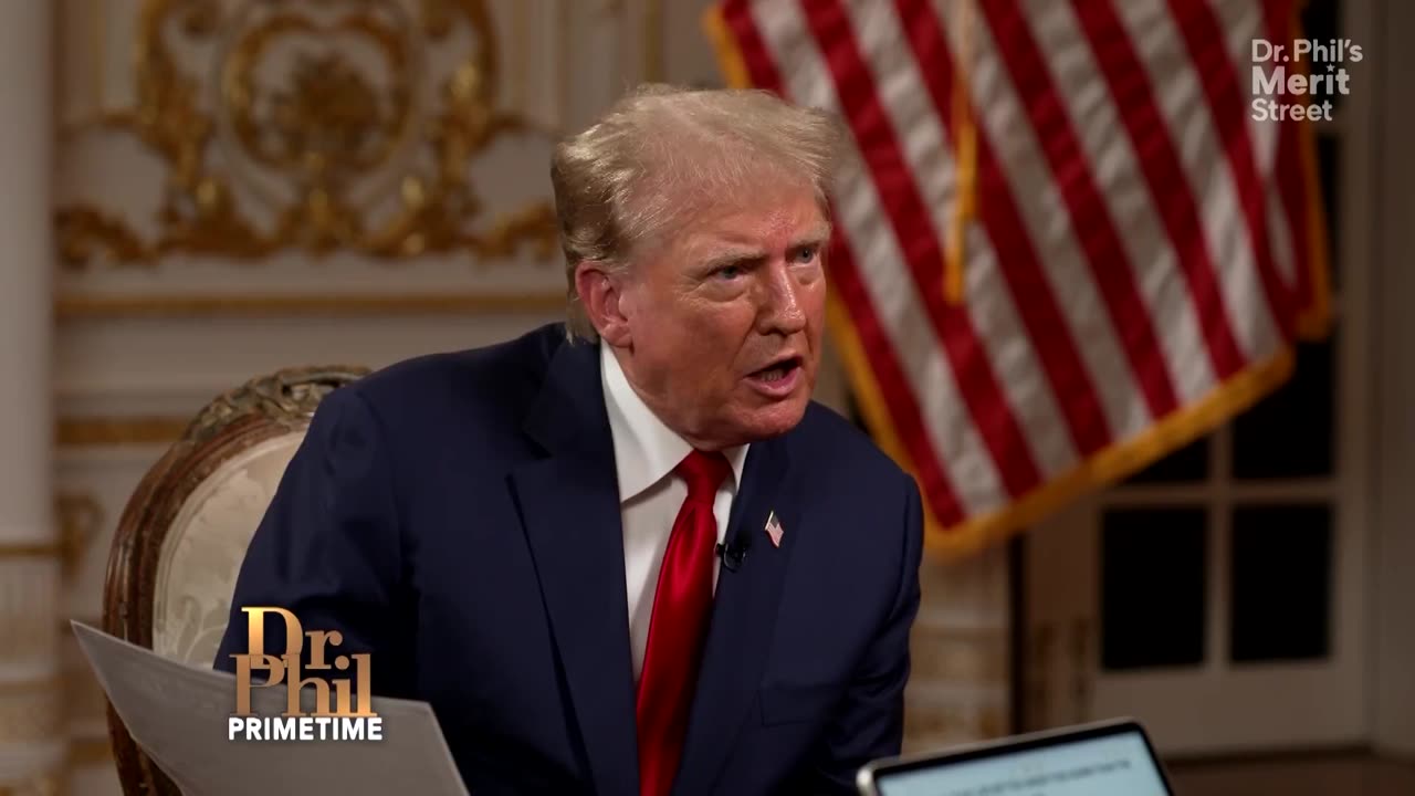 Dr. Phil sits down with President Trump for a one-on-one interview where nothing is off limits