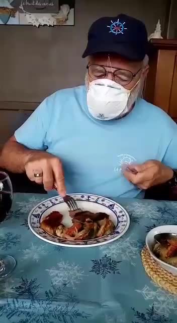 The Donald Duck Mask