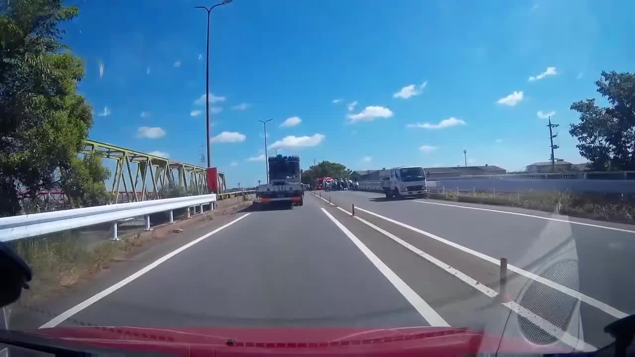 Police accident dashcam video