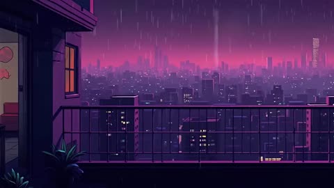 80's lo-fi chillout 💧 Rainy Lofi Hip Hop Mix for a Chillout Session [ Beats To Relax / Chill To ]