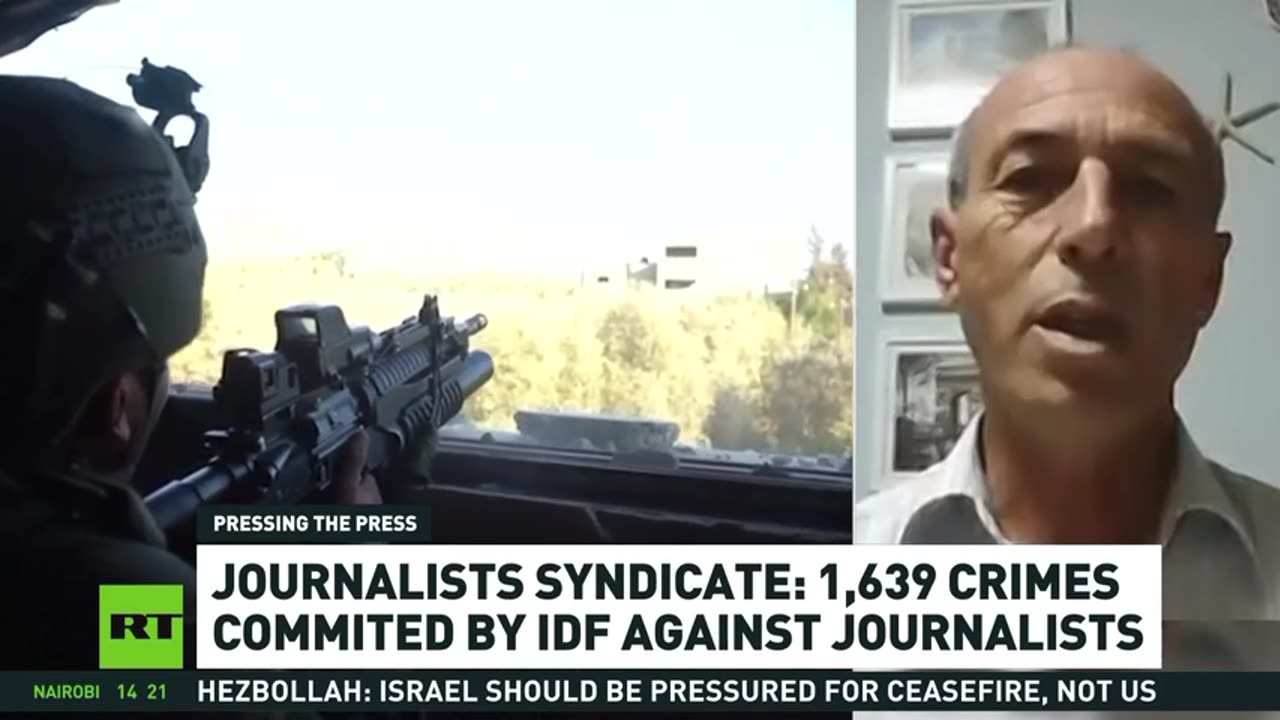 1,639 crimes committed by IDF against journalists