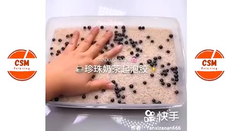 Satisfying slime asmir /relaxing slime video