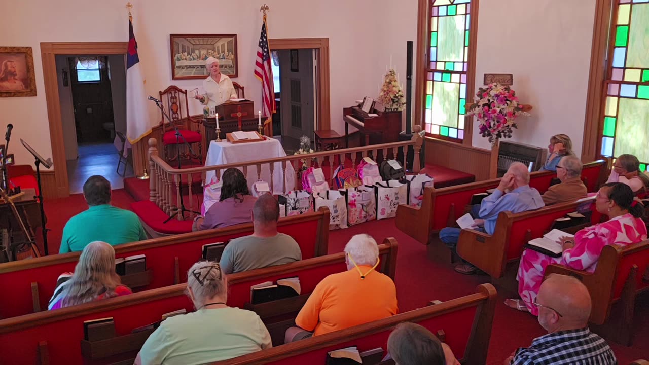 Vernon Chapel Sunday Service(Exodus Ch.3:11 Can We Be A Moses) led by Willie Mae Ambrose 8/11/2024