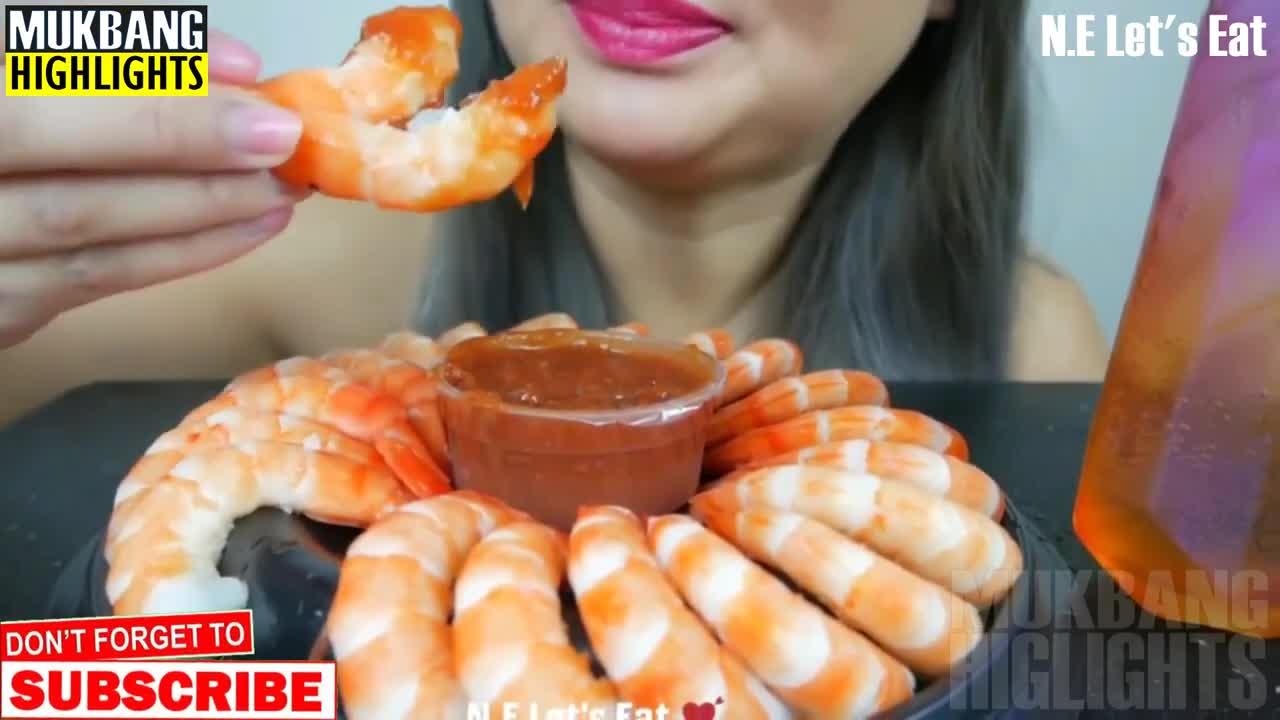 Mukbangers Love Shrimps Cocktail