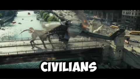 Monster vs the military Scene